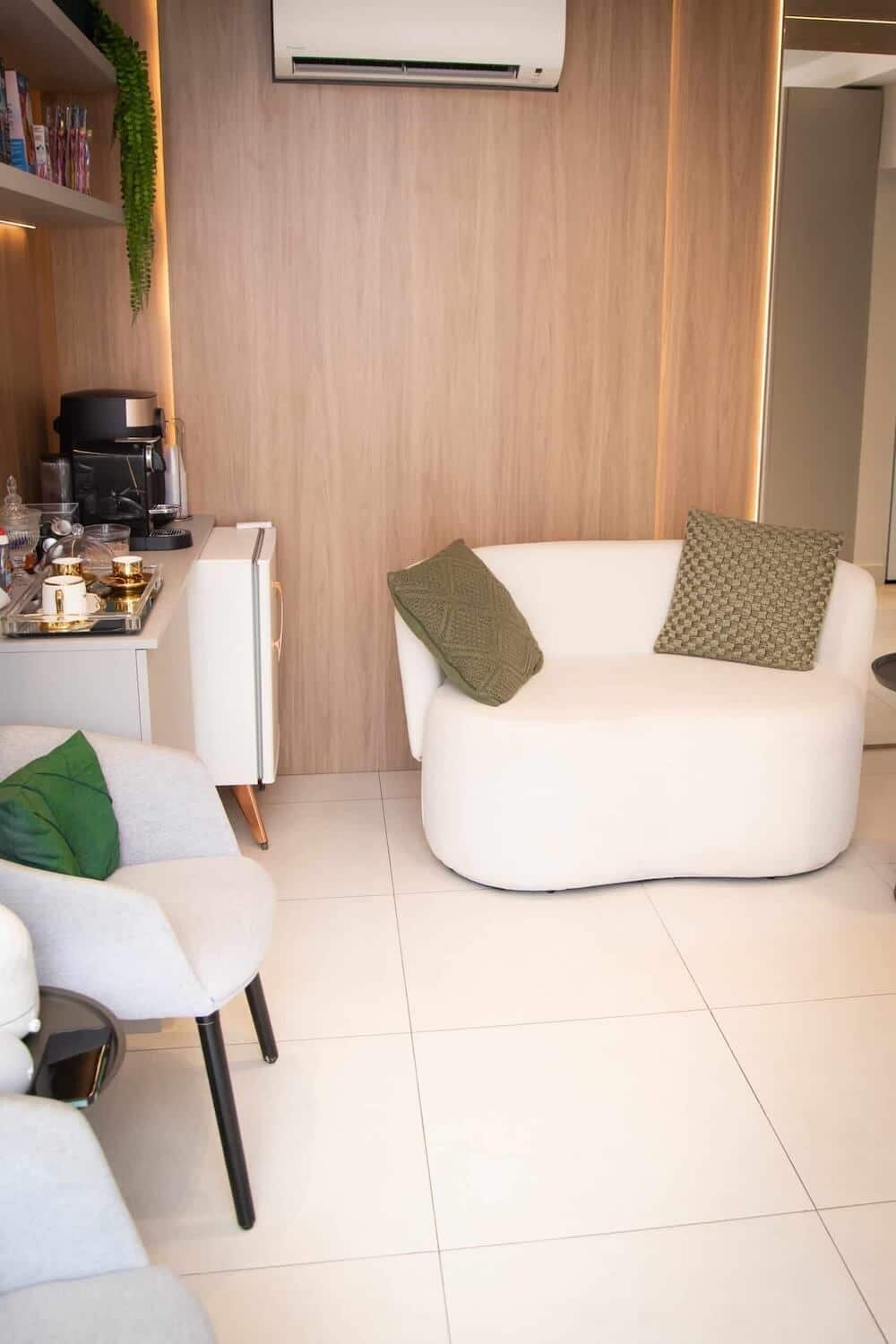 Ambiente interno da clínica Dabus Odontologia em Bauru