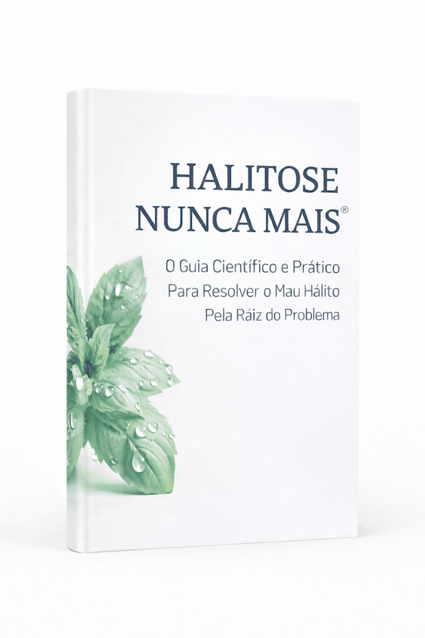 Capa do e-book Halitose Nunca Mais